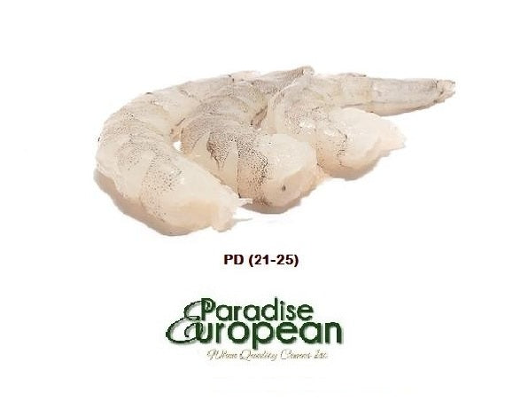 Frozen Thai Peeled Tail Off Shrimp 21-25